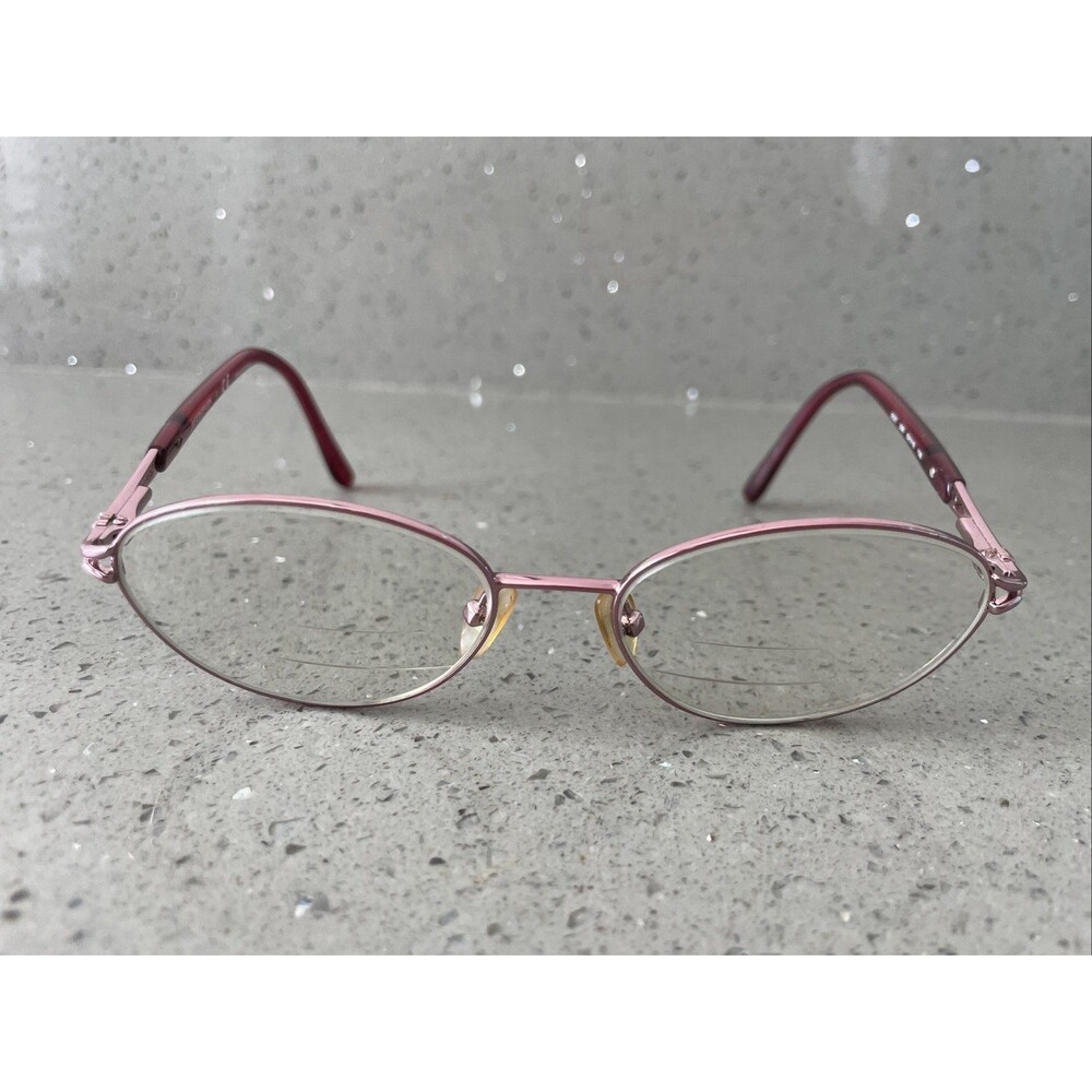 Sferoflex Eyeglasses Frames ONLY 52-16-135 2527 299 Purple Pink Round full rim